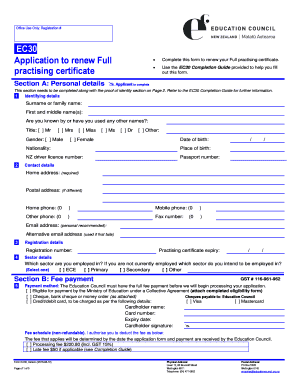  Office Use Only Registration # 2016