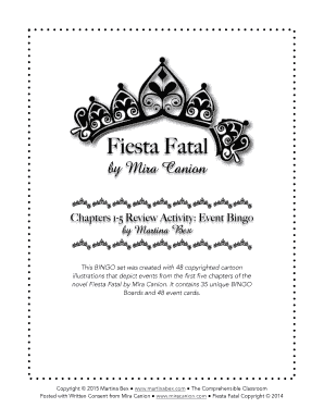 Fiesta Fatal PDF  Form
