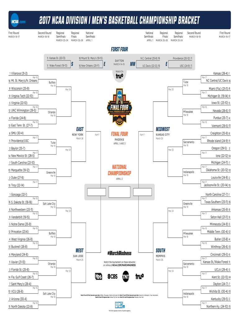  Bracket Creator 2017-2024