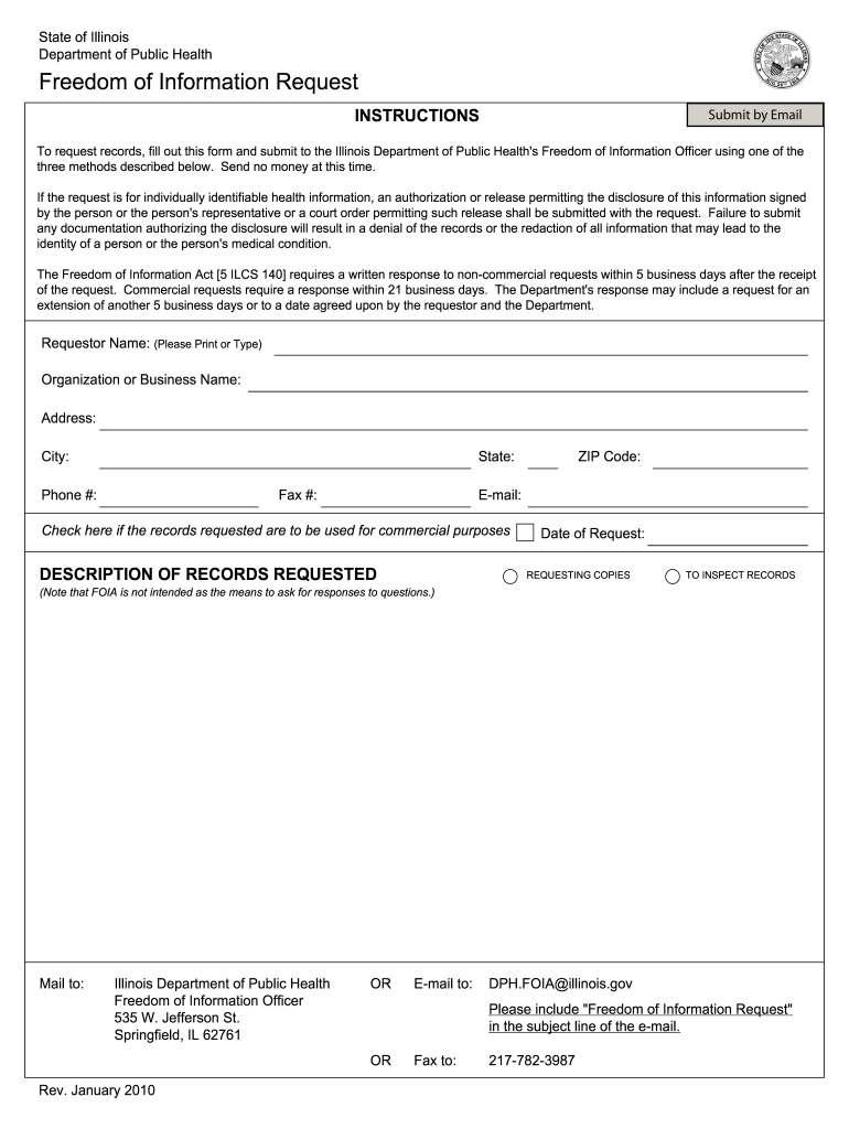 Illinois Foia Form