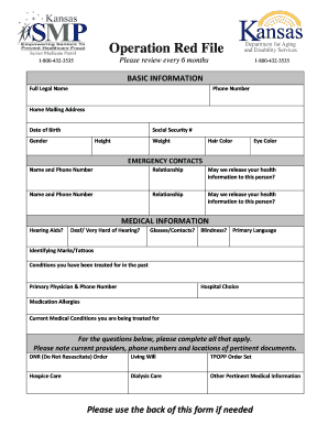 KDADS Operation Red File Example Dcf Ks  Form