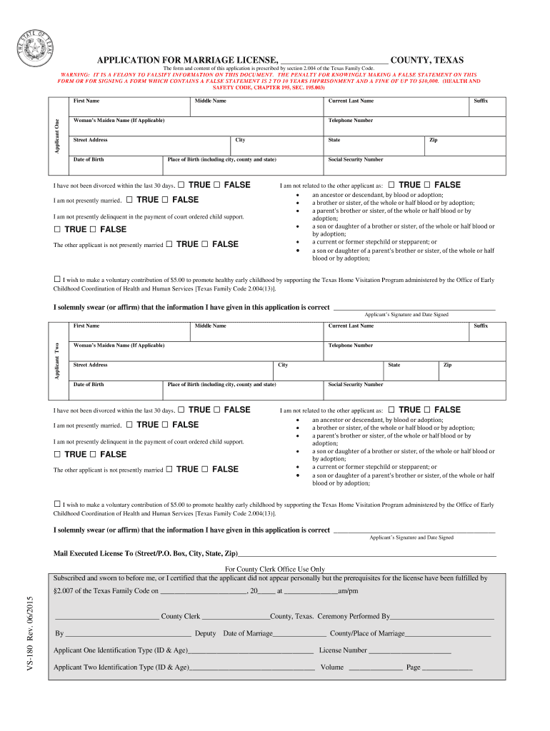 marriage license in odessa texas