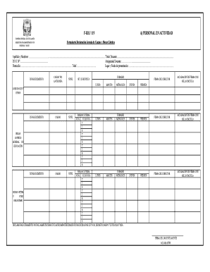 F Rh 119  Form