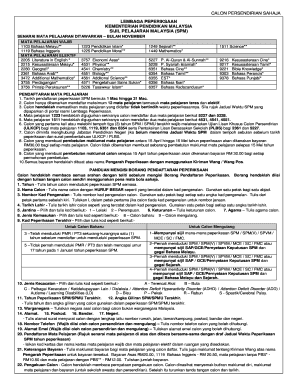 Sijil Spm PDF  Form