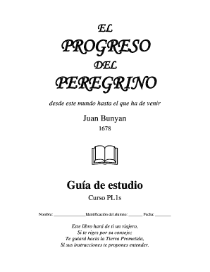 El Progreso Del Peregrino PDF  Form