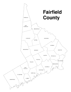 Fairfield County Outline Ct  Form