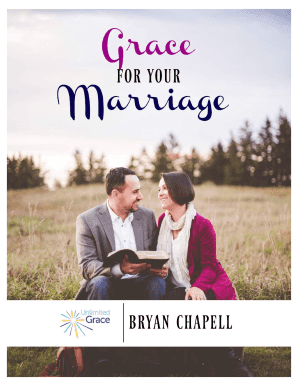 Grace for Your Marriage by Bryan Chapell  Form