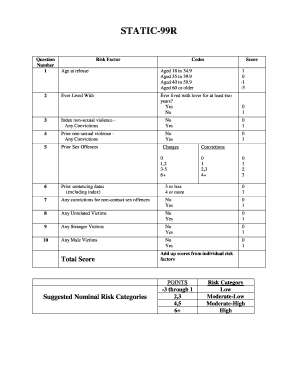 STABLE TALLY SHEET Oregon  Form