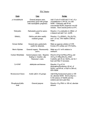 TLC Stains DOC Umich  Form