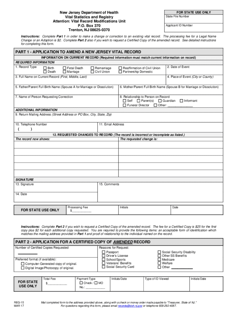  Nj 15 Form 2017-2024