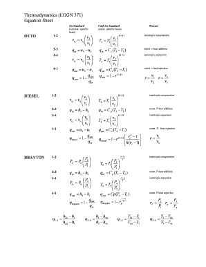 Brayton Cycle Formula