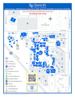 Santa Fe College Map  Form