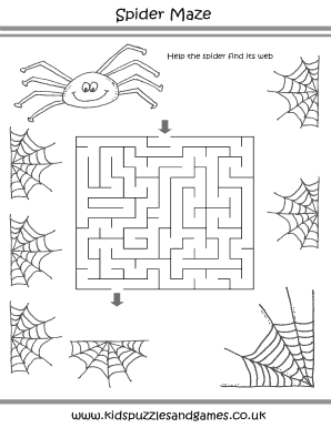 Spider Maze  Form