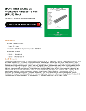Catia V5 Workbook PDF  Form