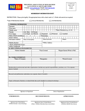 Parssu  Form