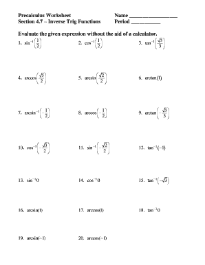 precalculus lesson 1.3 homework answer key