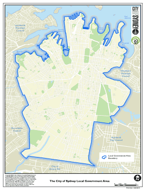 Sydney Lga Map  Form