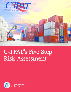 5 Step Risk Assessment Ctpat  Form