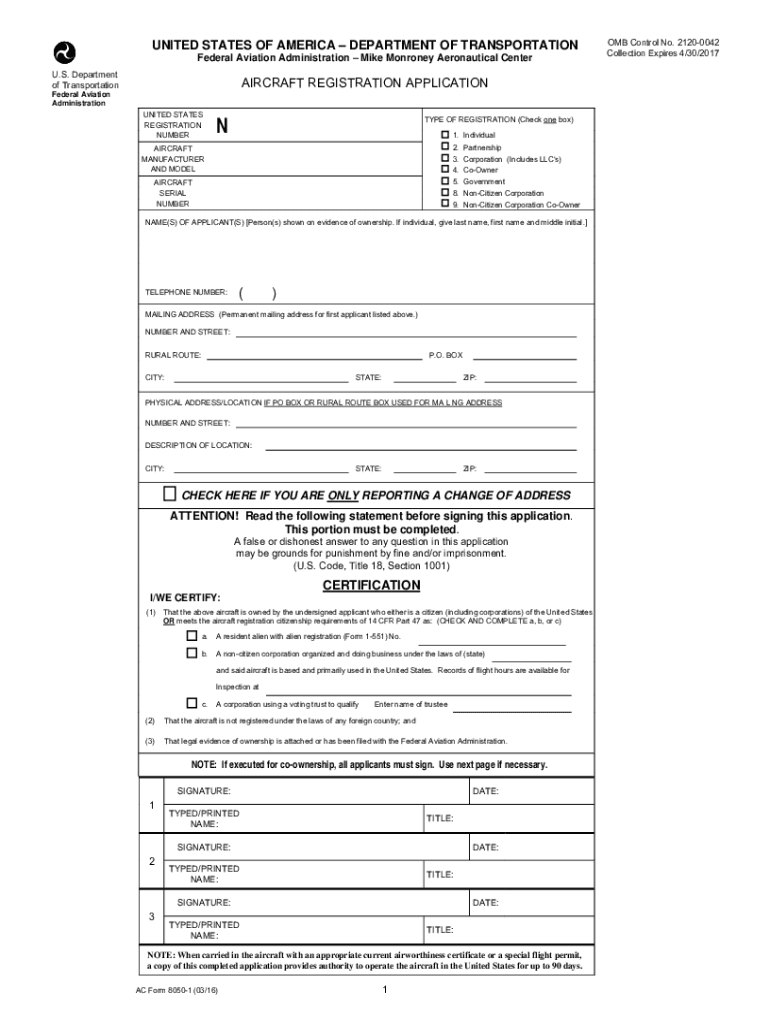 Ac Form 8050 1