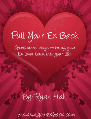 Pull Your Ex Back PDF  Form