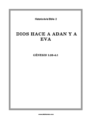 Historia De La Biblia 2  Form