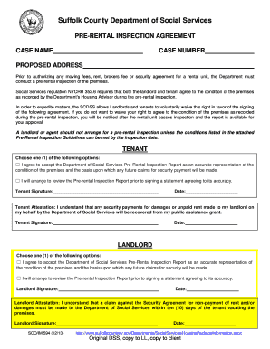 Suffolk County Dss Housing Packet  Form