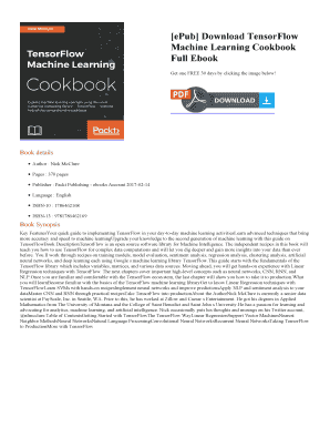 Tensorflow Machine Learning Cookbook PDF  Form