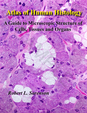 Atlas of Human Histology Sorenson PDF  Form