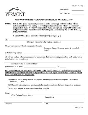  Vt Labor Form 7 2017-2024