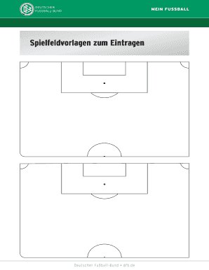 Spielfeldvorlagen  Form