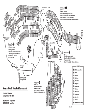 Hueston Woods Campground Map  Form