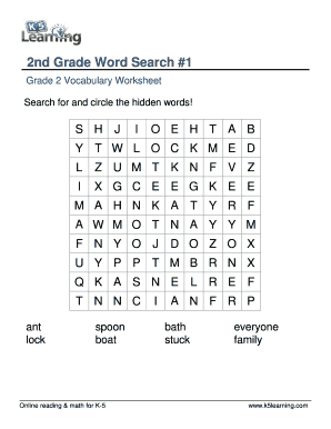 Vocabulary 2nd Grade Vocabulary Word Search Second Grade 2 Worksheet Second Grade 2 Worksheet 2nd Grade Vocabulary Word Search V  Form