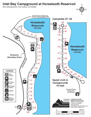  Horsetooth Reservoir Camping Map 2017-2024