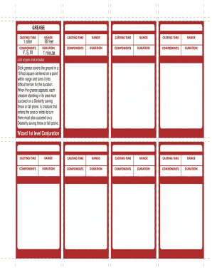 Dd Cards Printable  Form