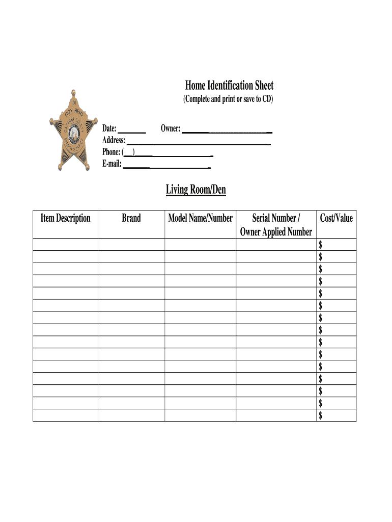 Forsyth County Sheriff's Office  Form