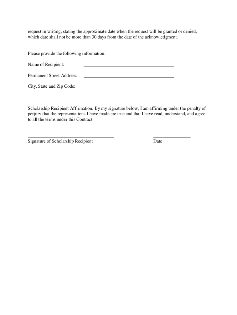 Excelsior Contract  Form