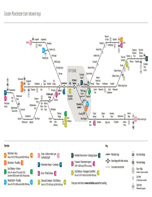 Manchester Tram Map  Form