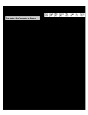 Printable Tanning Client Cards  Form