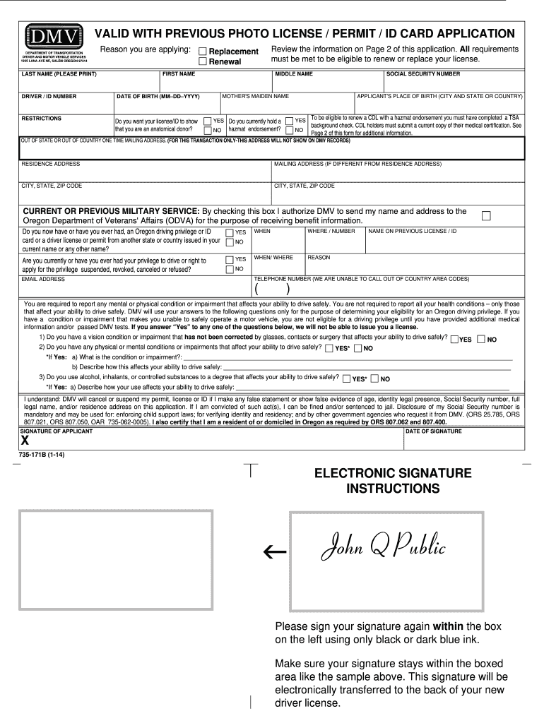 Dmv 735 Valid Form