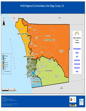 San Diego Regions  Form