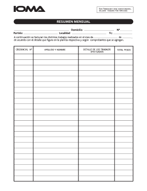 Planilla De Asistencia Diaria Para Imprimir  Form