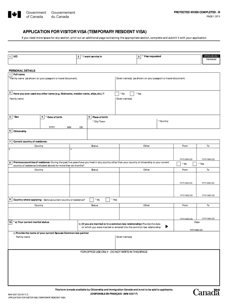  Imm5257  Form 2017