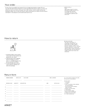  H M Return Form 2017