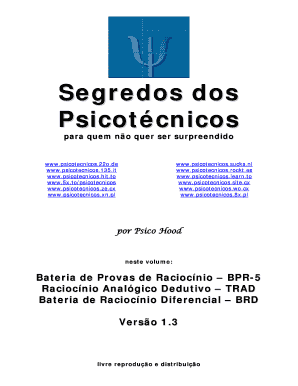 Testes Psicot Cnicos Resolvidos PDF  Form