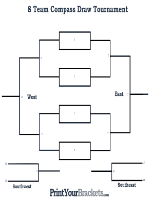 8 Team Compass Draw Tournament  Form