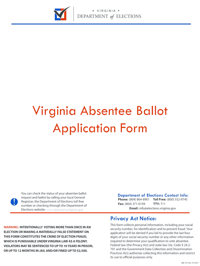  Department of Elections Contact Info 2017
