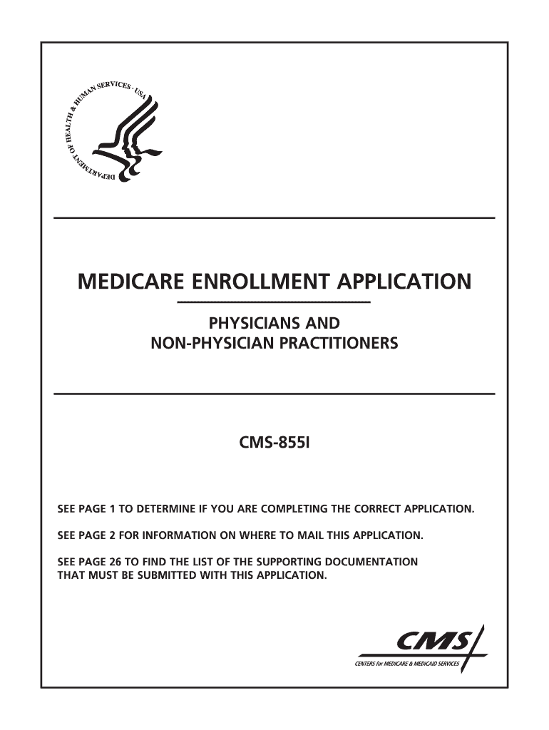 Cms 855i Form PDF