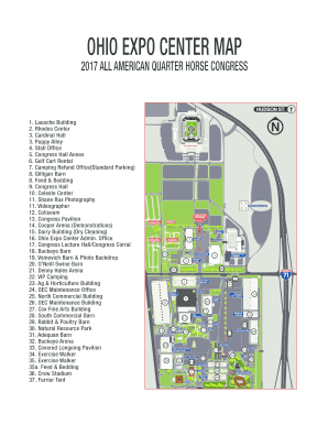 Ohio Expo Center Map  Form