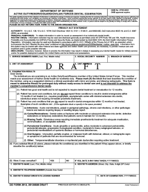 Dd Form 2813