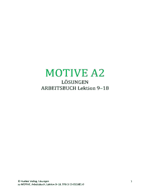 Motive A2 Kursbuch PDF  Form